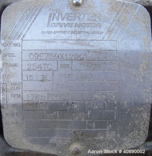 Used Stainless Steel Waukesha Positive Displacement Pump, model 220