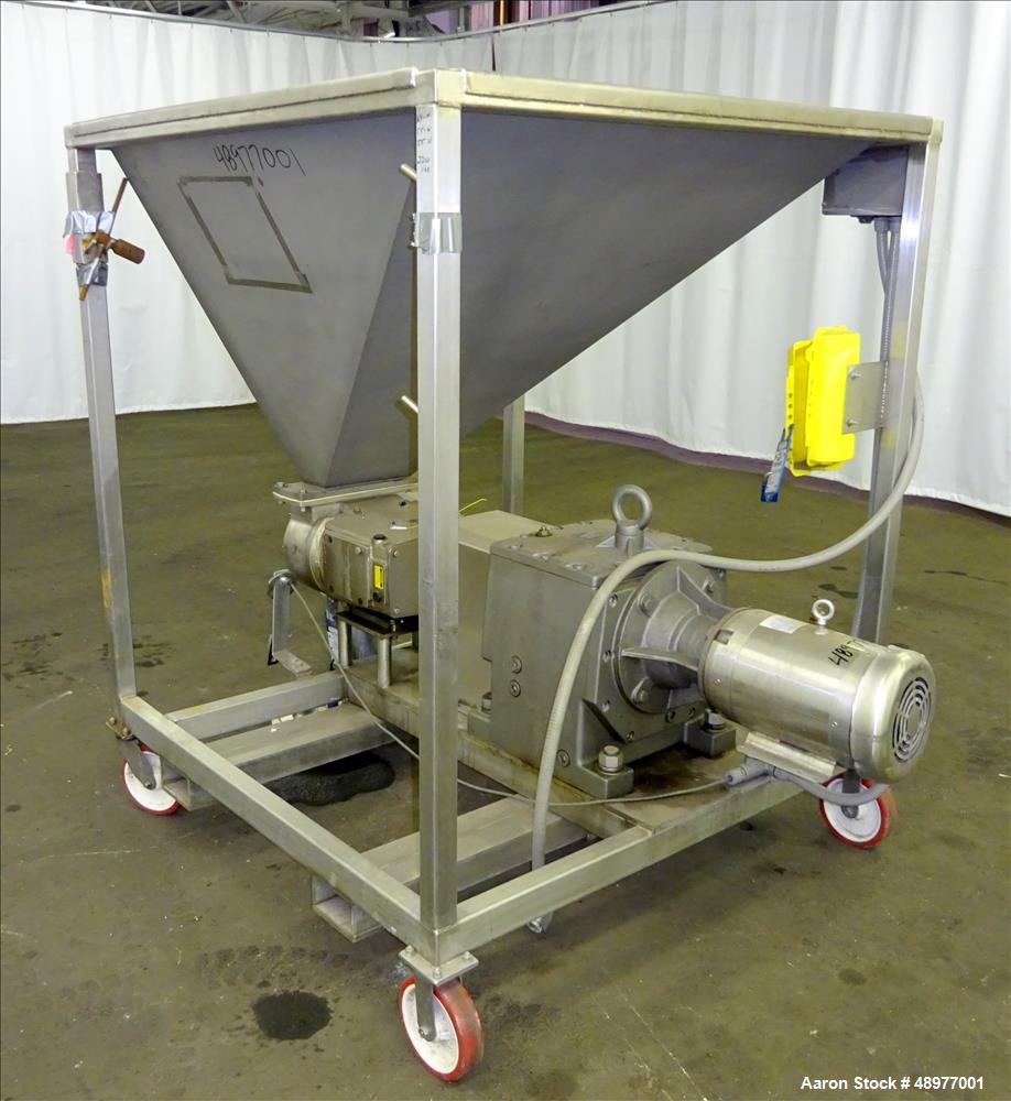 Used Waukesha / Cherry Burrell Rectangular Flange Universal Rotary Positive Dis
