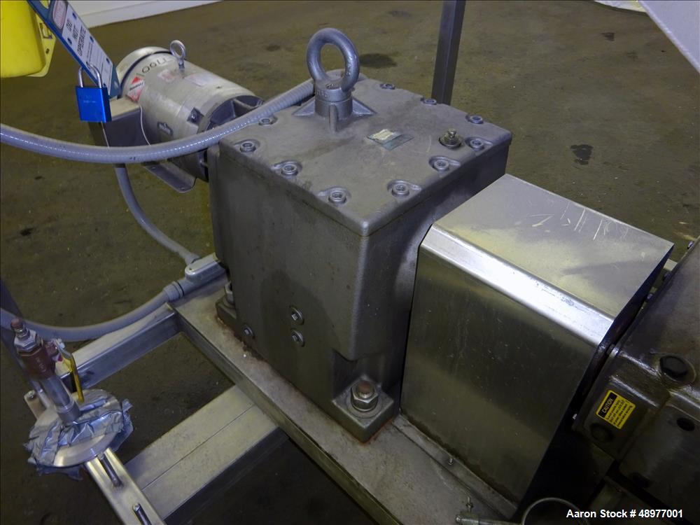 Used Waukesha / Cherry Burrell Rectangular Flange Universal Rotary Positive Dis