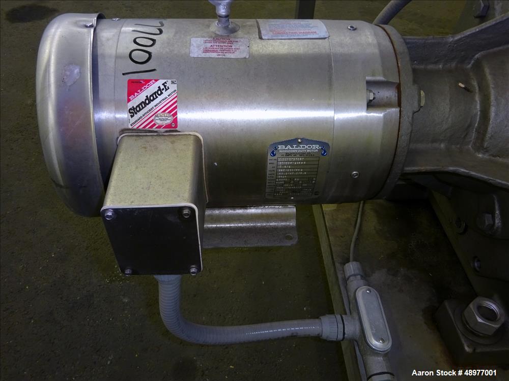 Used Waukesha / Cherry Burrell Rectangular Flange Universal Rotary Positive Dis