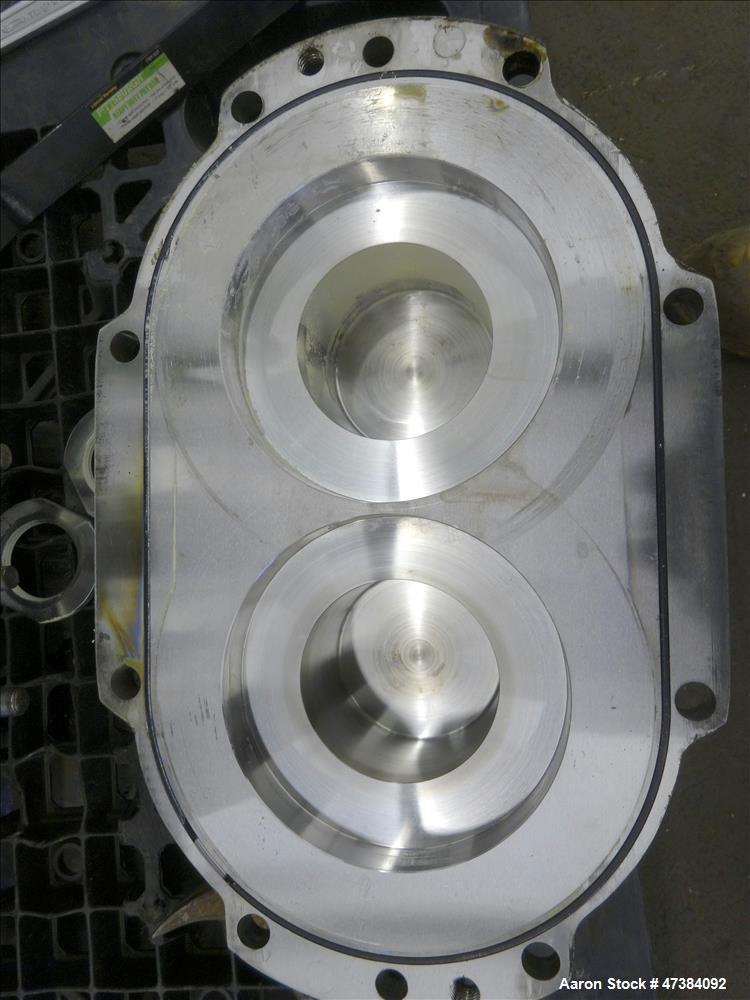Used Waukesha Rotary Positive Displacement Pump, Model 320, Stainless Steel.
