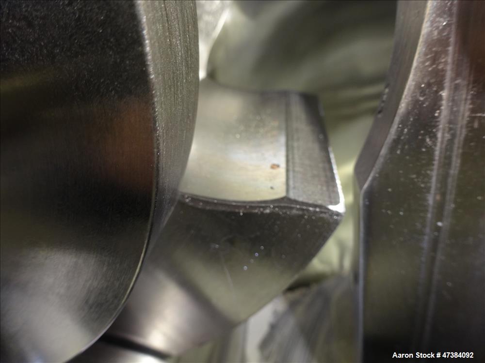 Used Waukesha Rotary Positive Displacement Pump, Model 320, Stainless Steel.