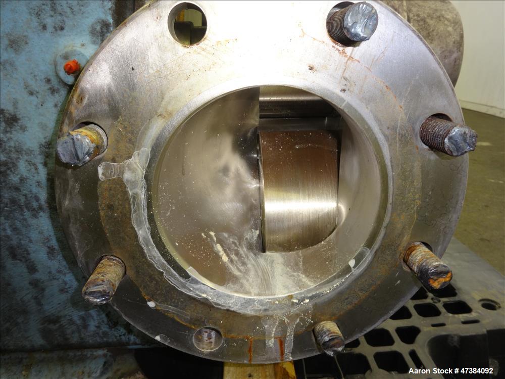 Used Waukesha Rotary Positive Displacement Pump, Model 320, Stainless Steel.