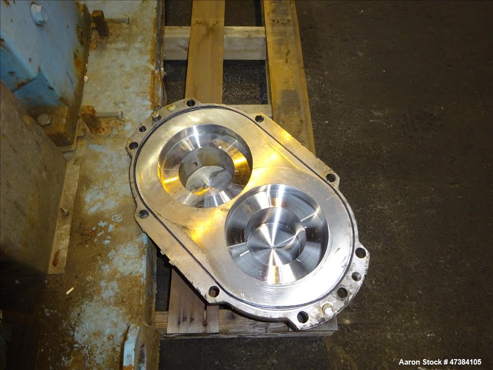 Used Waukesha Rotary Positive Displacement Pump, Model 320, 316 Stainless Steel