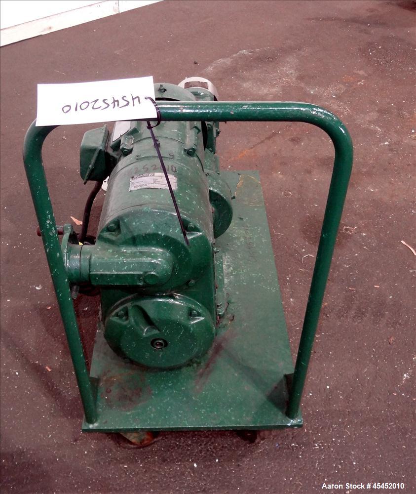 Used Stainless Steel Waukesha CDL Rotary Positive Displacement Pump, Model 4050