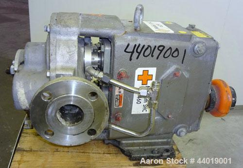 Used Stainless Steel Waukesha Universal Industrial Rotary Positive Displacement