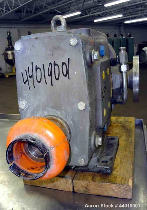 Used Stainless Steel Waukesha Universal Industrial Rotary Positive Displacement
