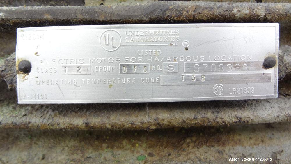 Used Stainless Steel Waukesha Rotary Positive Displacement Pump, Model 60