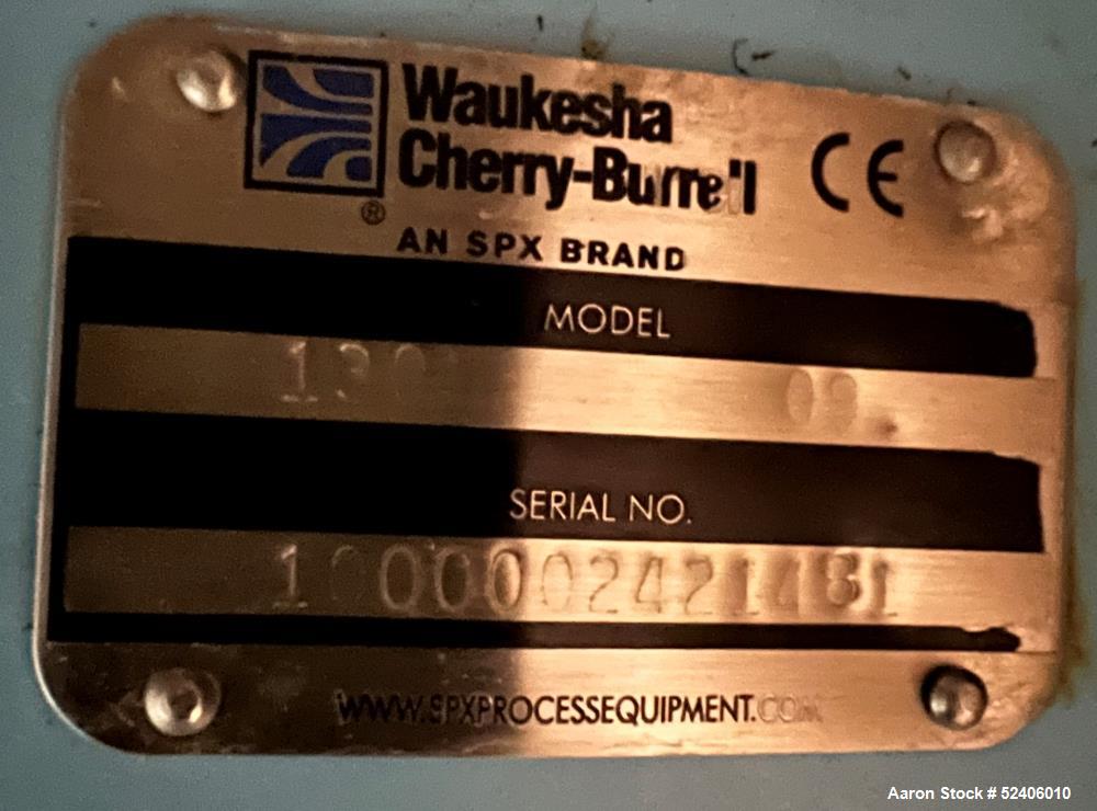 Used Waukesha Stainless Steel Positive Displacement Pump, Model 130,