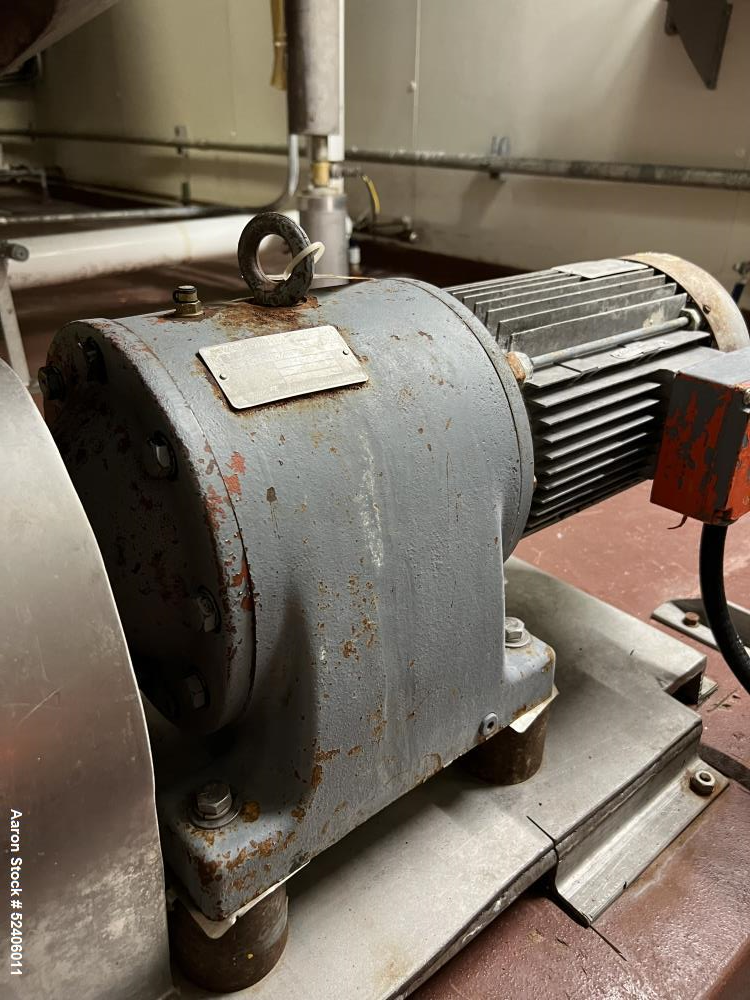 Used Waukesha Stainless Steel Positive Displacement Pump, Model 060,