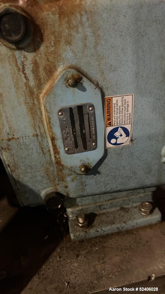 Used Waukesha Stainless Steel Positive Displacement Pump, Model 060