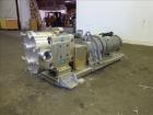 Used- Waukesha Universal Rotary Positive Displacement Pump, Model 130