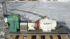 Used Tri-Clover Rotary Positive Displacement Pump, 316 stainless steel. Approximately 60 gallons per minute at 20 psi. 3