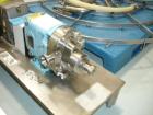 Used Waukesha Rotary Lobe Pump, Model 006. Stainless steel construction, 1.5