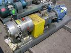 Used APV Rotary Lobe Pump, Type DW4/073/10, Stainless Steel. 3