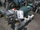 Used- Stainless Steel APV Rotary Lobe Pump, Model M1S/021/10