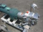 Used Stainless Steel APV Rotary Lobe Pump, Model M1S/021/10