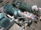 Used Stainless Steel APV Rotary Lobe Pump, Model M1S/021/10