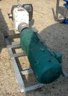 USED: APV rotary positive displacement pump, model R+6BS, 316  stainless steel. Approx 150 gallons per minute capacity, 67.2 cubic inches displacement per revolution. 3