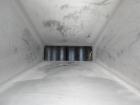 Used APV Rectangular Inlet Top Feed Rotary Positive Displacement Pump, model R6RH, 316 stainless steel. Approximate capacity 150 gallons per minute at 600 rpm. 67.2 cubic inch displacement per revolu...