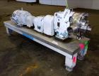 Used Waukesha Cherry Burrell Universal Rotary Positive Displacement Pump, Model