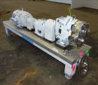 Used Waukesha Cherry Burrell Universal Rotary Positive Displacement Pump, Model