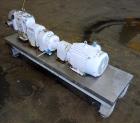 Used Waukesha Cherry Burrell Universal Rotary Positive Displacement Pump, Model