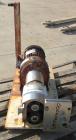 Used CrepacoRotaryPositive DisplacementPump, ModelR3R, 316 Stainless Steel.  Approximately36 gallons per minute at600 rpm.  14.8 Cubic inchesdisplacement per revolution.  1-1/2