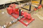 Used Edwards EMI Model 80440 15 HP Foam Concentrate Pump, Rated 64.6 Gallons Per minute, 200 PSI, Maximum Suction of 100 PSI, Maximum Discharge 300 PSI, 1760 RPM, 230/460V, 3Ph, 60Hz.