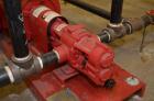Used Edwards EMI Model 80440 15 HP Foam Concentrate Pump, Rated 64.6 Gallons Per minute, 200 PSI, Maximum Suction of 100 PSI, Maximum Discharge 300 PSI, 1760 RPM, 230/460V, 3Ph, 60Hz.