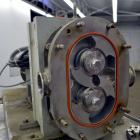 Used Stainless Steel Fristam Circumferential Piston Positive Displacement Pump,