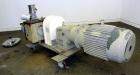 Used Fristam Horizontal Rotary Positive Displacement Pump, Model FKL250, 316 Stainless Steel. Approximate capacity 324 gallons per minute, (0.54) gallon displacement per revolution. 4'' Tri-clamp inl...