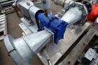 Used Vogelsang Dual Universal Rotary Lobe Pump System, Carbon Steel. Consisting of : (1) Vogelsang IQ112 Universal Rotary Lobe Pump Approximate 340 gallons per minute. Driven by a 5hp, 3/60/230/460 v...