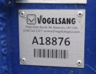 Used Vogelsang Dual Universal Rotary Lobe Pump System, Carbon Steel. Consisting of : (1) Vogelsang IQ112 Universal Rotary Lobe Pump Approximate 340 gallons per minute. Driven by a 5hp, 3/60/230/460 v...