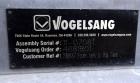 Used Vogelsang Dual Universal Rotary Lobe Pump System, Carbon Steel. Consisting of : (1) Vogelsang IQ112 Universal Rotary Lobe Pump Approximate 340 gallons per minute. Driven by a 5hp, 3/60/230/460 v...