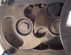 Used Flowtech Unibloc Rotary Positive Displacement Pump, Model 5000, Series 300, 316 Stainless Steel, Horizontal. Approximate 28 gallons per minute capacity. 1