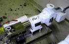 Used Flowtech Unibloc Rotary Positive Displacement Pump, Model 5000, Series 300, 316 Stainless Steel, Horizontal. Approximate 28 gallons per minute capacity. 1