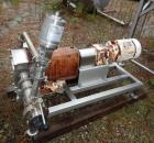 Used Alfa Laval Rotary Lobe Positive Displacement Pump, Model SRU5/116/LS