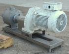 Used Sine Ecosine Sanitary Rotary Positive Displacement Pump, model EC40WVVTKS460, 316 stainless steel. 4