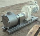 Used Sine Ecosine Sanitary Rotary Positive Displacement Pump, model EC40WVVTKS460, 316 stainless steel. 4