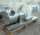 Used Sine Ecosine Sanitary Rotary Positive Displacement Pump, model EC40WVVTKS460, 316 stainless steel. 4