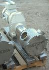 Used Sine Ecosine Sanitary Rotary Positive Displacement Pump, model EC40WVVTKS460, 316 stainless steel. 4