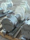 Used Sine Ecosine Sanitary Rotary Positive Displacement Pump, model EC40WVVTKS460, 316 stainless steel. 4