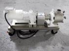 Used Sine positive displacement pump, stainless steel, model MR-125, 1.25 hp, serial# EQ000A1-01.