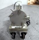 Used Sine positive displacement pump, stainless steel, model MR-125, 1.25 hp, serial# EQ000A1-01.