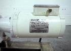 Used Sine positive displacement pump, stainless steel, model MR-125, 1.25 hp, serial# EQ000A1-01.