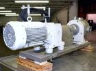 Used- Sine Medium Duty Sanitary Rotary Positive Displacement Pump, Model MR-150, 316 Stainless Steel. 4“ Tri-clamp inlet/out...