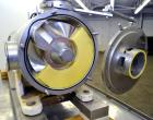 Used Sine Medium Duty Sanitary Rotary Positive Displacement Pump, Model MR-150, 316 Stainless Steel. 4“ Tri-clamp inlet/outlet. (1) Single rotor, approximately 282 gallons per minute at 600 rpm at 15...