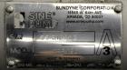 Used Sine Medium Duty Sanitary Rotary Positive Displacement Pump, Model MR-150, 316 Stainless Steel. 4“ Tri-clamp inlet/outlet. (1) Single rotor, approximately 282 gallons per minute at 600 rpm at 15...