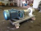 Used Sine Sanitary Rotary Positive Displacement Pump, Model MR-150